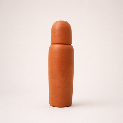 EcoSip Core | Natural Terracotta Water Bottle | 1000ml