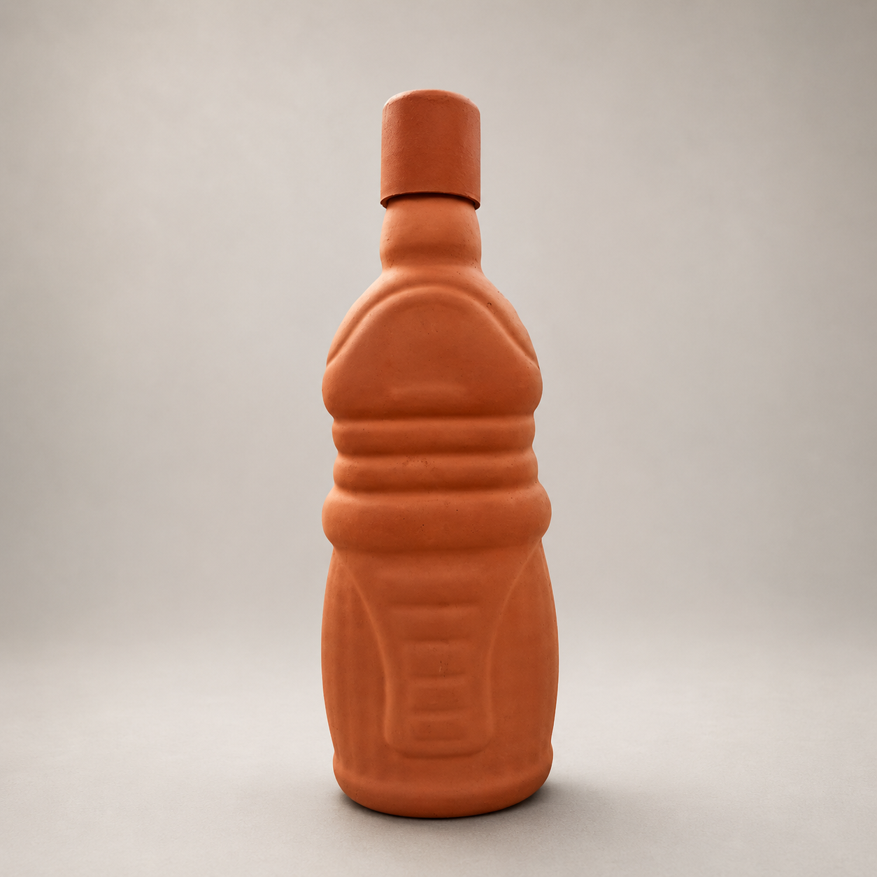 EcoSip_Ridge_Natural_Terracotta_Water_Bottle_700ml