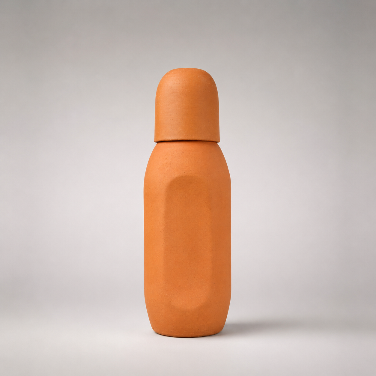 EcoSip Smart | Natural Terracotta Water Bottle | 1300ml